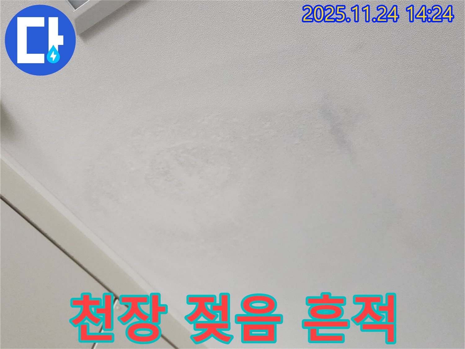 천장 젖음 - 완벽 차단 시공 약속
