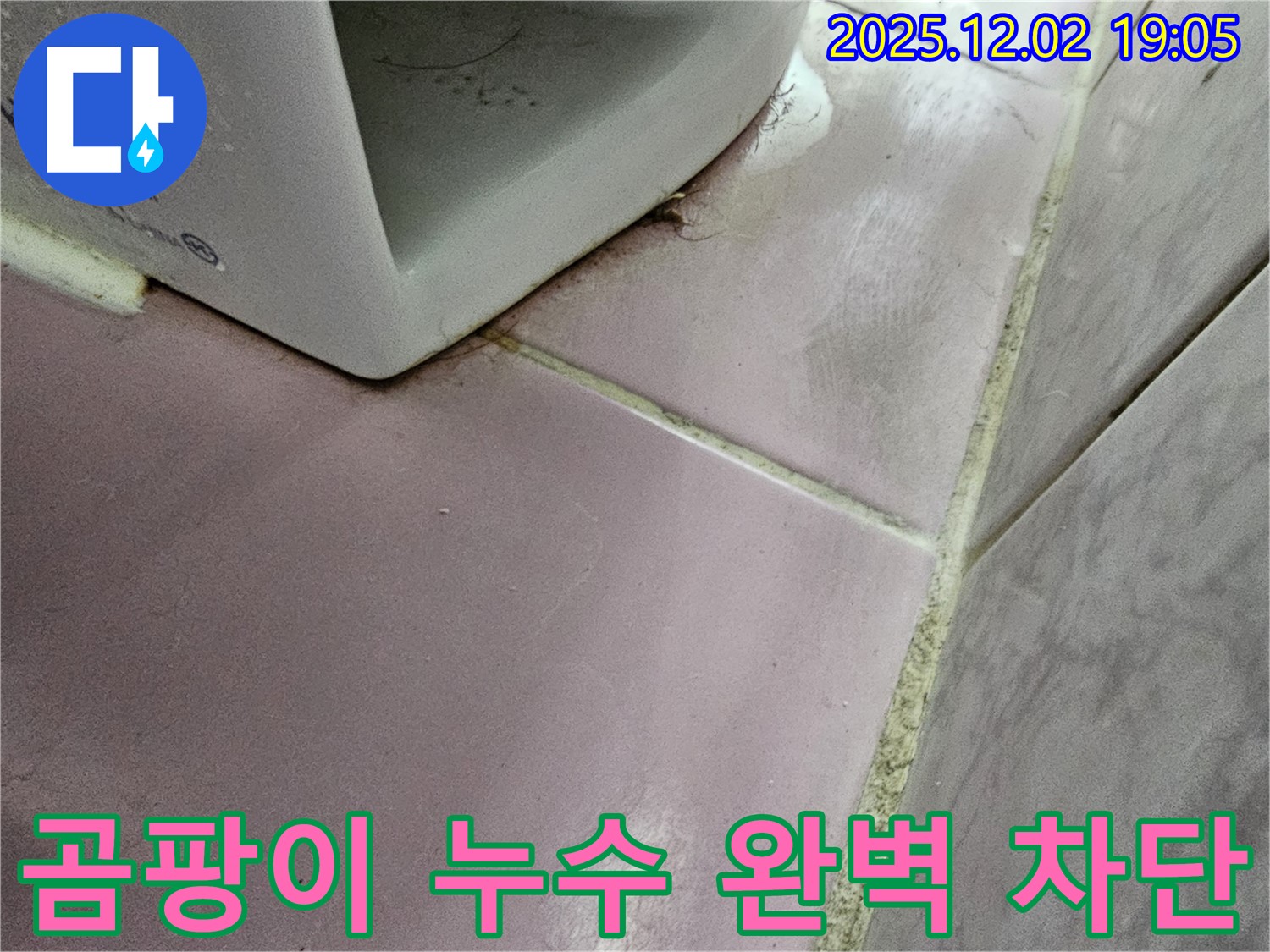 곰팡이 누수 차단 - 완벽 차단 시공으로 곰팡이 걱정 끝!