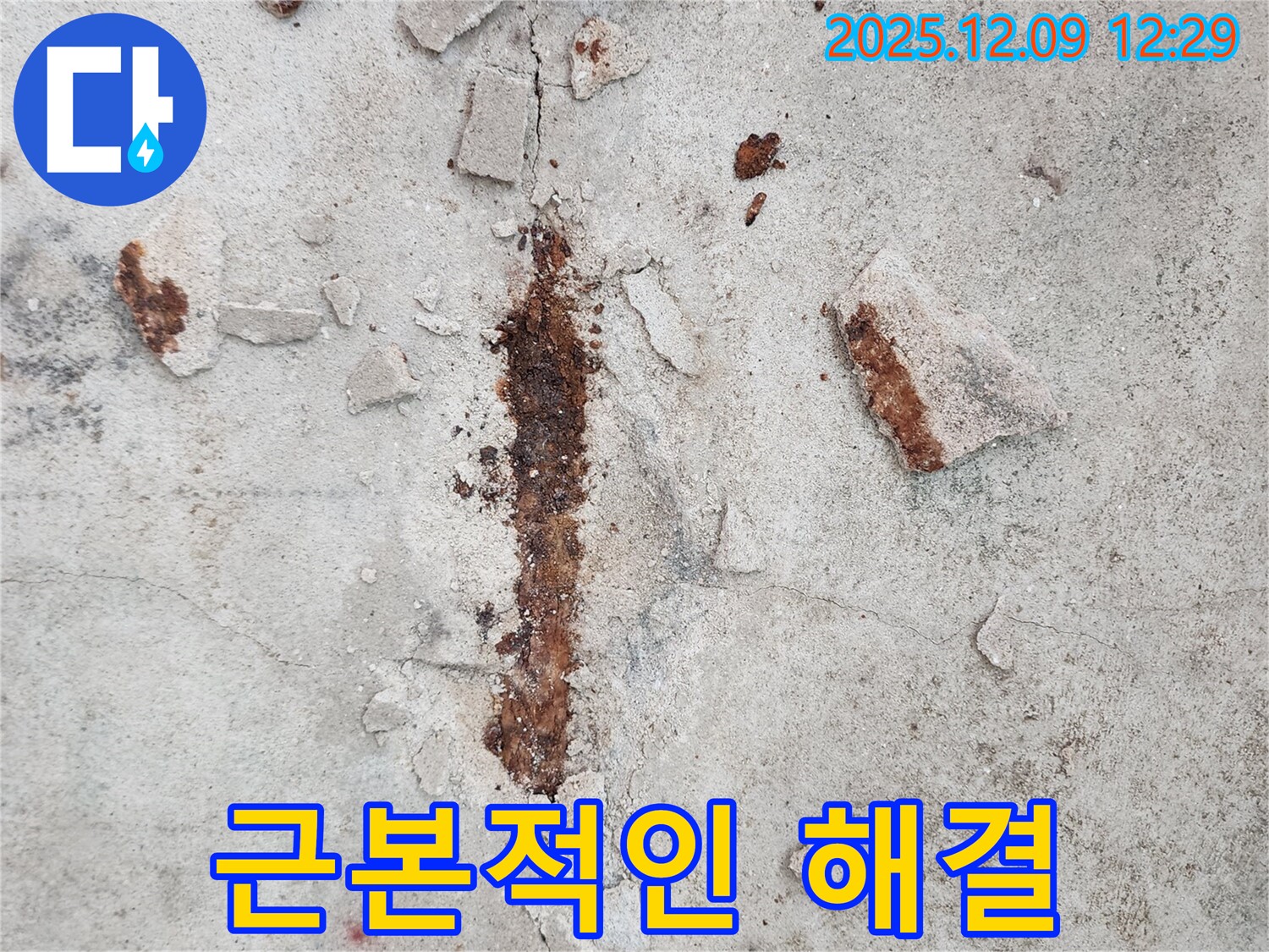 철근 부식 - 근본적인 해결책 제시