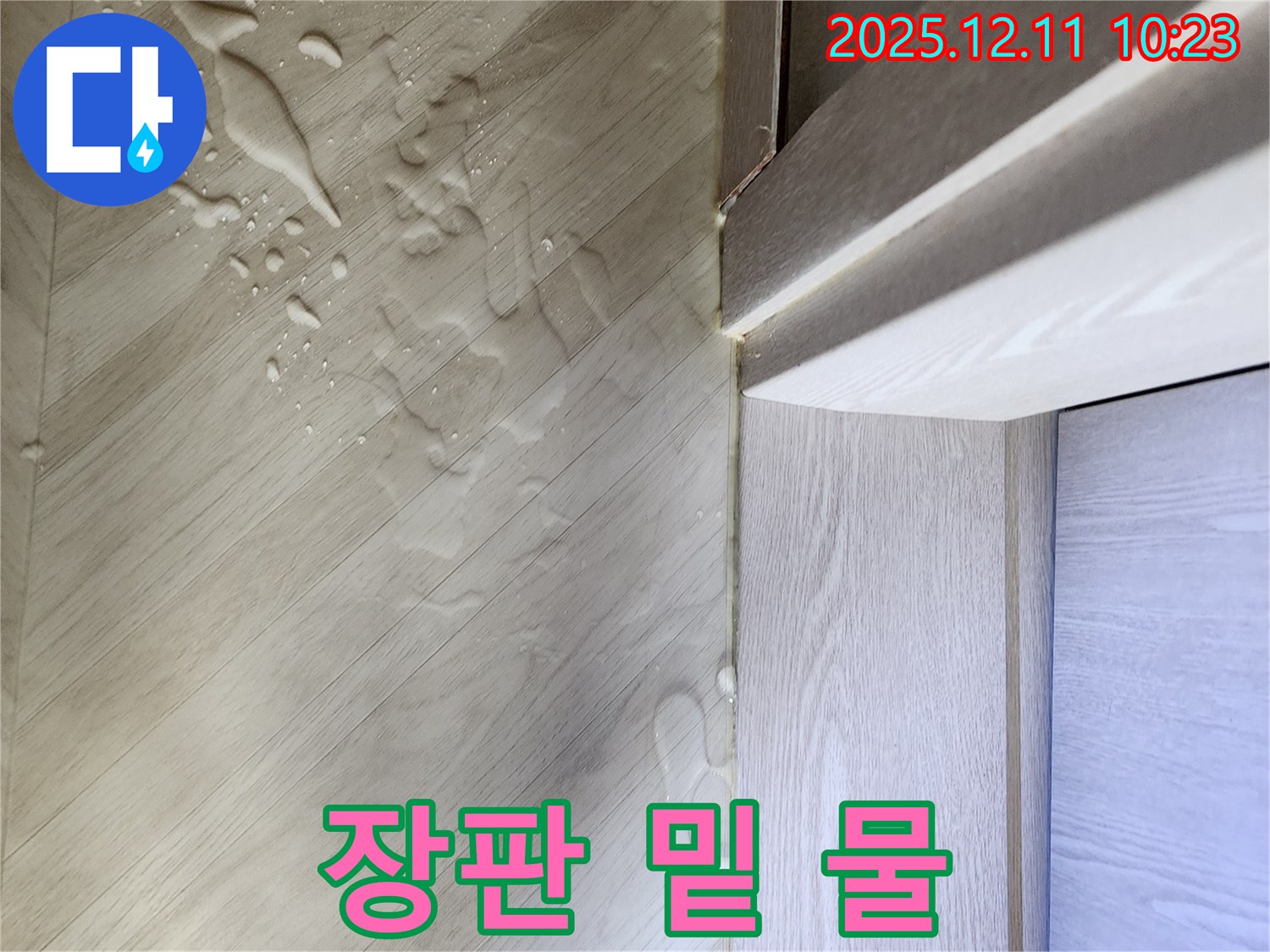 영중면 누수 - 장판 밑 물, 누수 해결 전문가