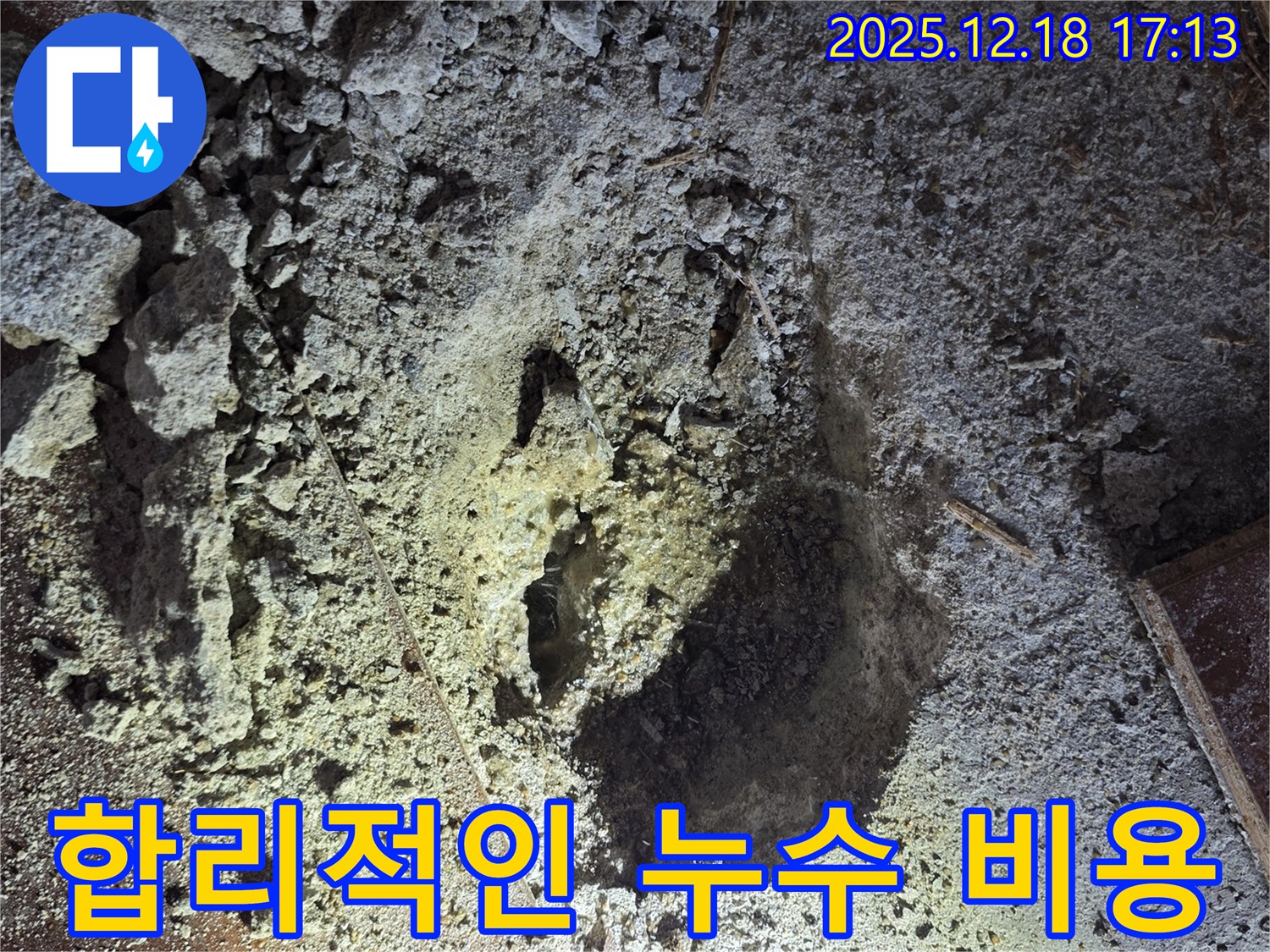 합리적인 누수 비용 - 투명한 견적 제공