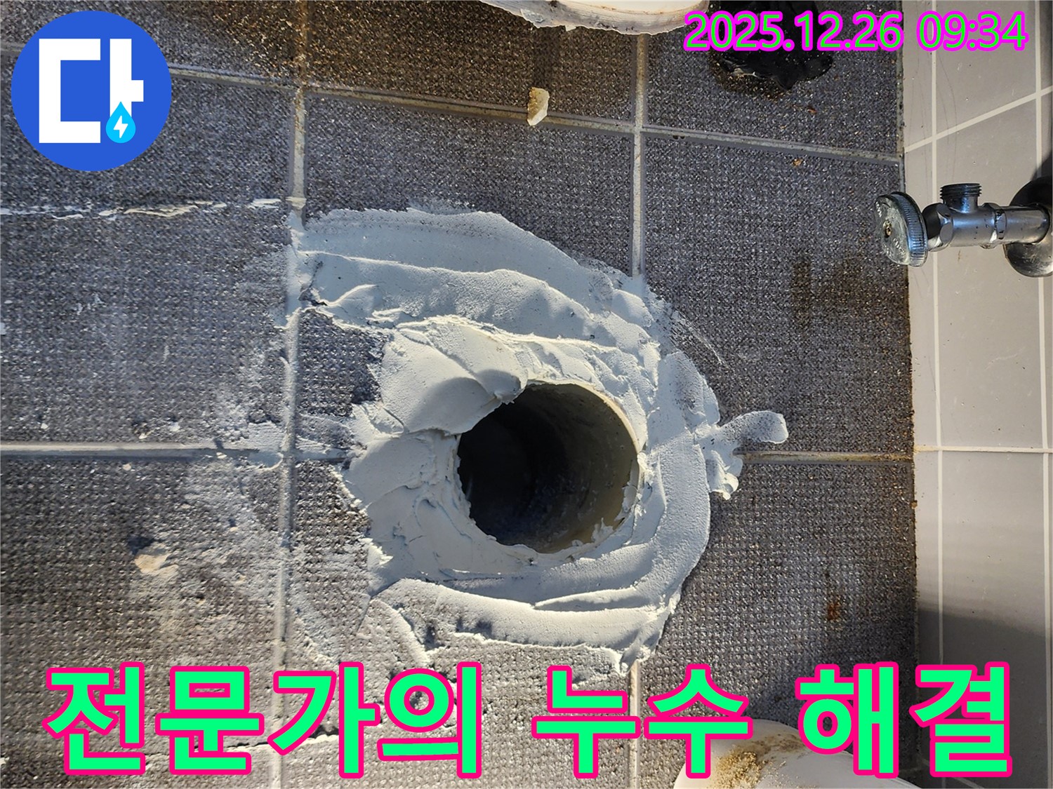 베테랑 기술자 - 완벽한 누수 해결