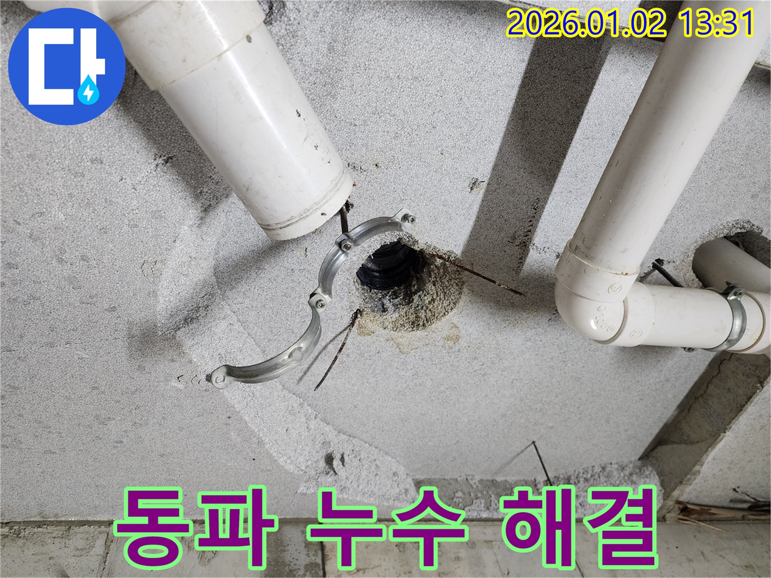 의정부1동 동파 누수 - 신속한 해결