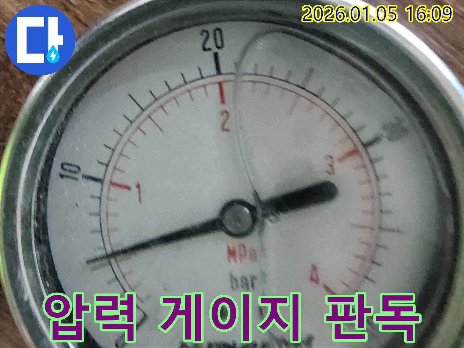압력 게이지 - 판독 기술 - 숙련된 전문가