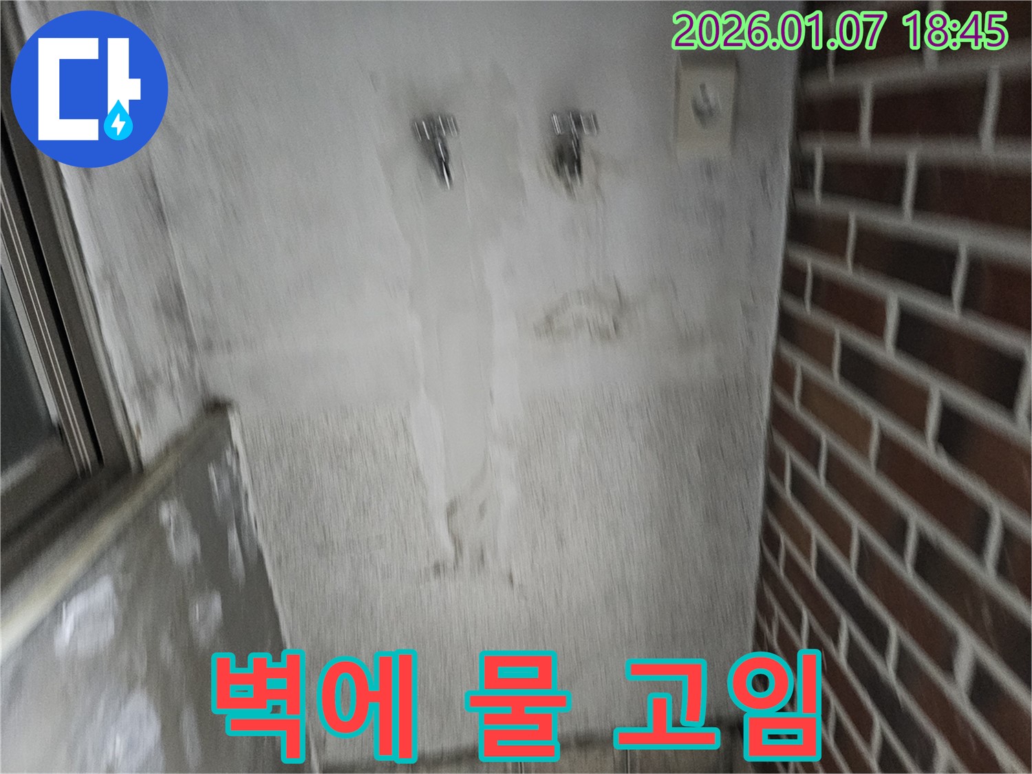 벽에 물 고임 - 긴급 진단 필수!