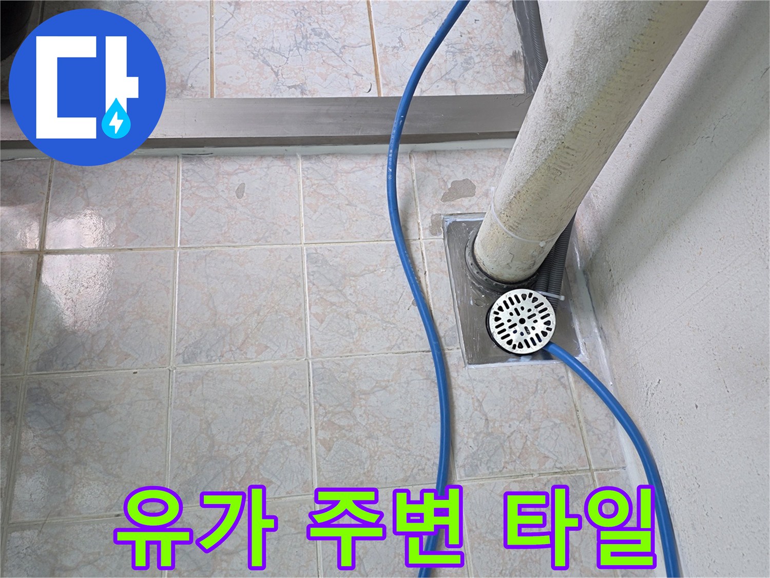 배수구-주변-타일-및-배관-점검
