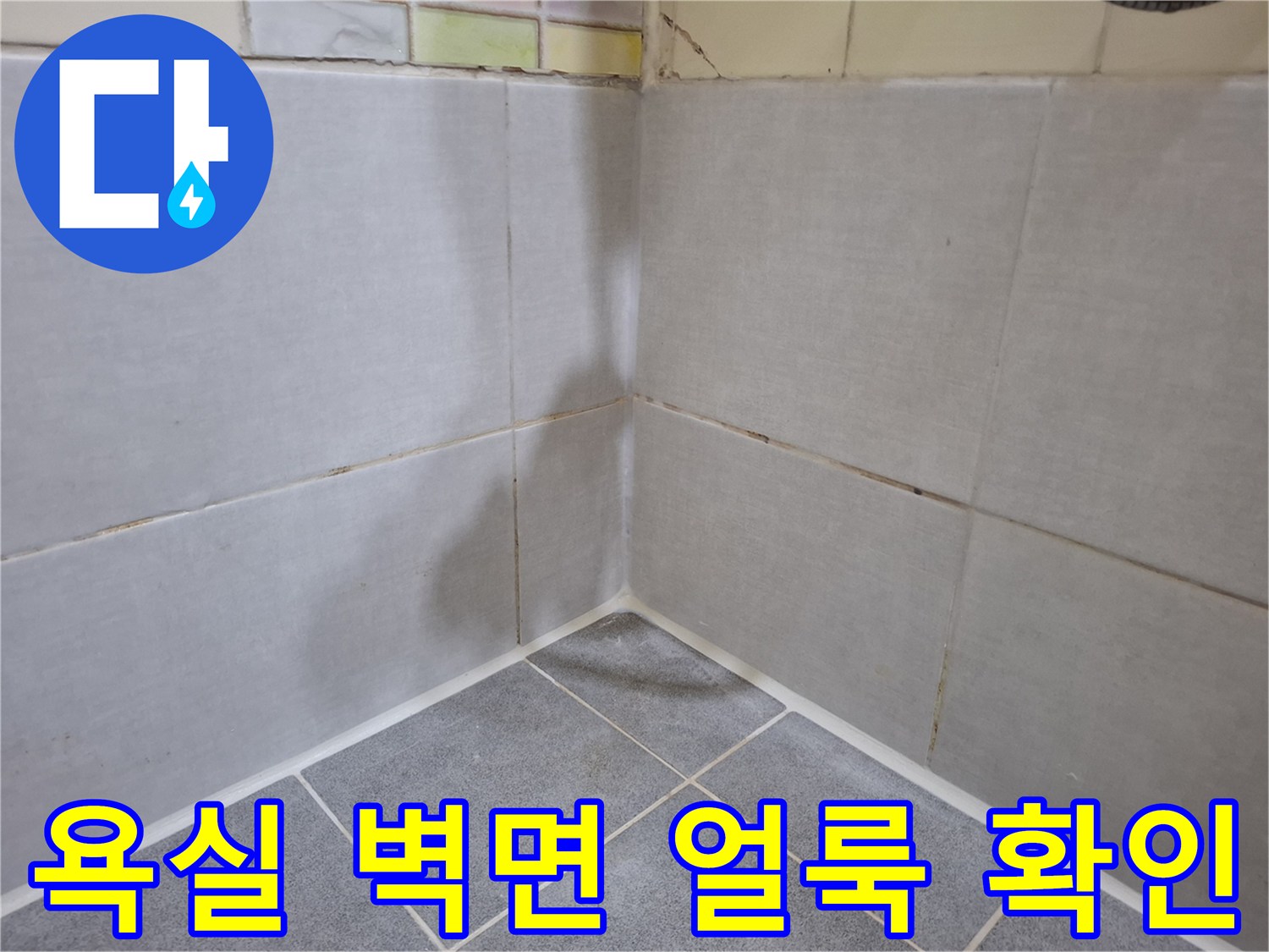 욕실-타일-하단부-습기-오염-상태