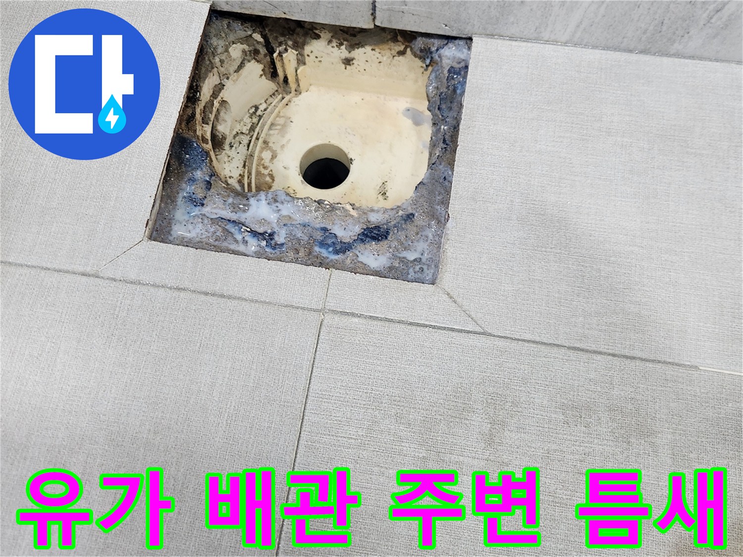 화장실-배수구-주변-누수-발생-지점