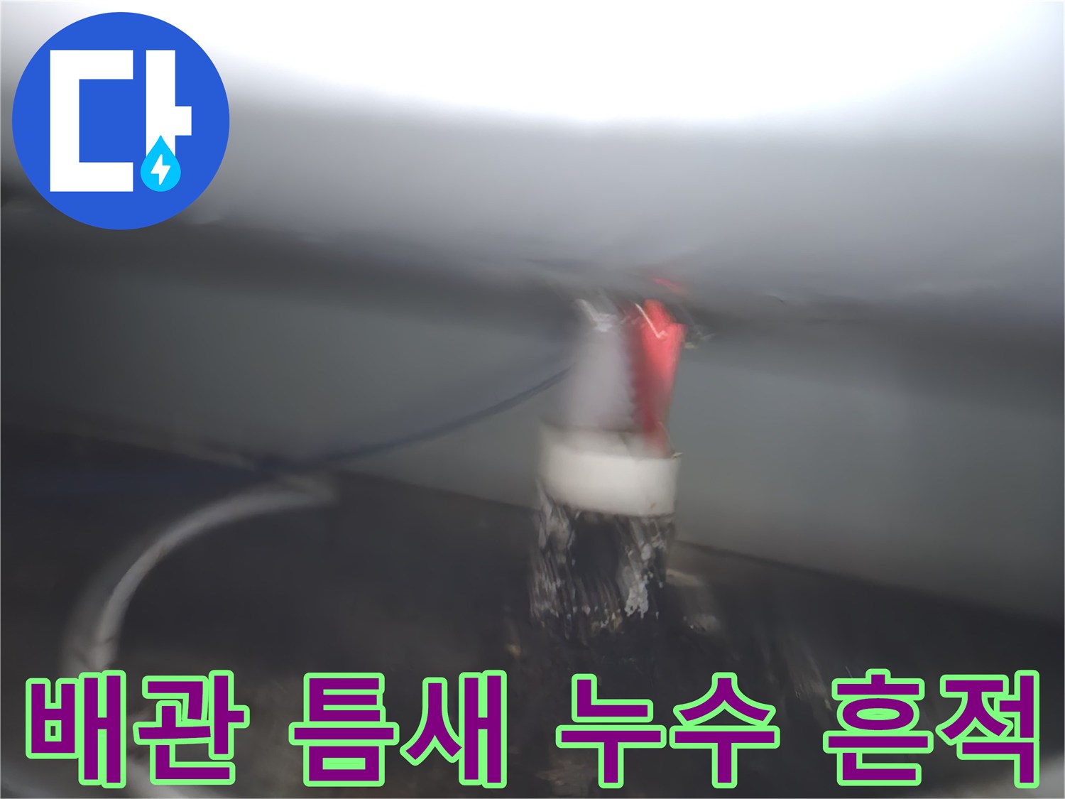 싱크대-연결-부위-역류로-인한-오염-상태