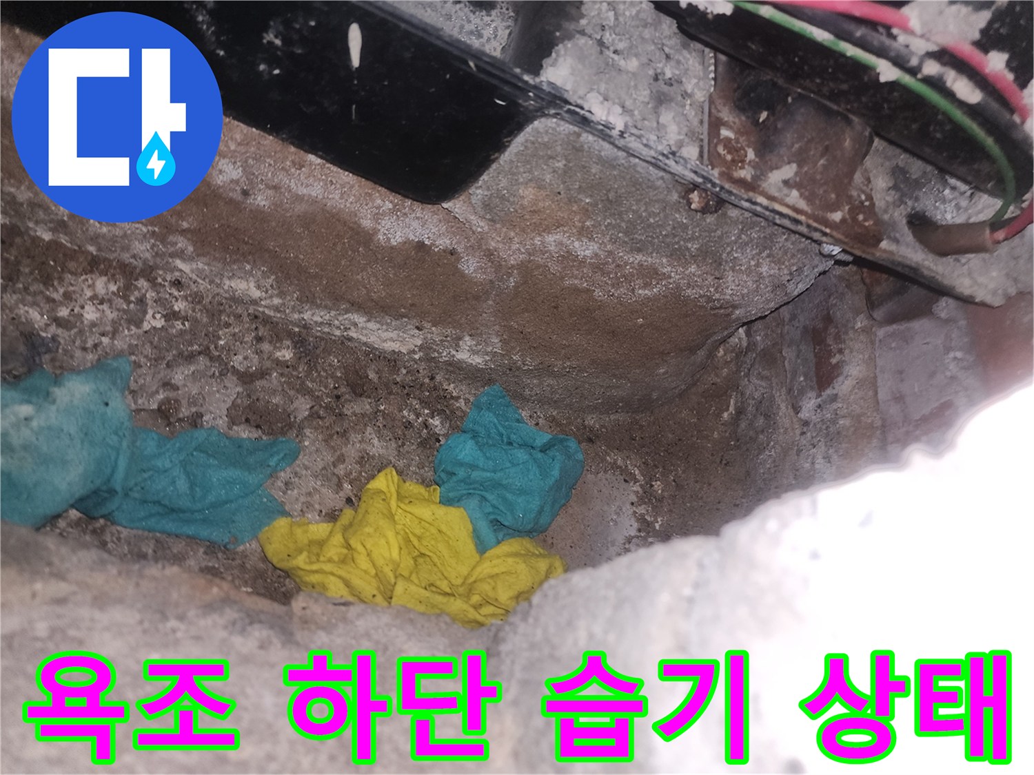분당-욕조-하부-물고임-및-습기-상태-확인