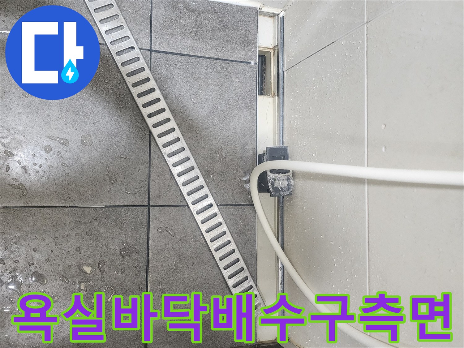 판교-현장-욕실-배수구-유가-주변-상태