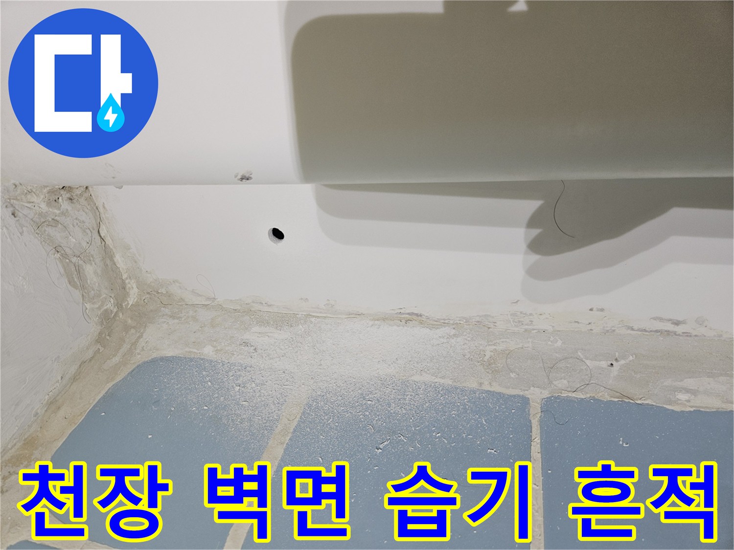 화장실-천장-벽면-습기-및-오염-부위