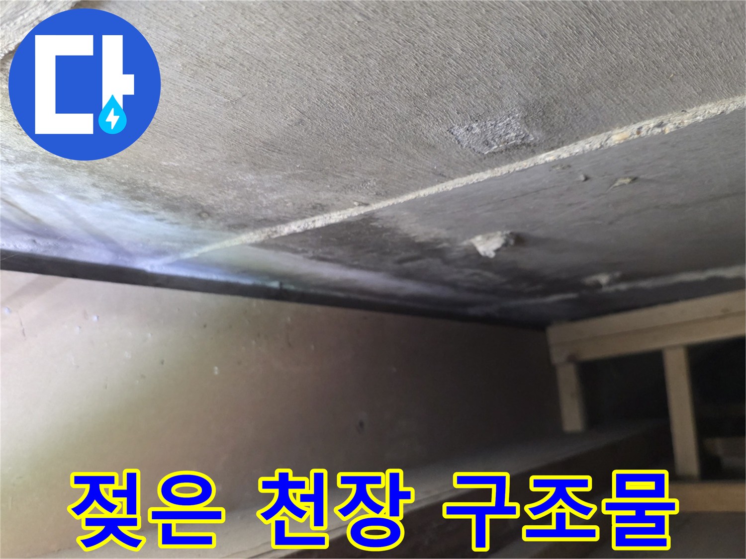 분당-구미동-천장-누수-피해-상태