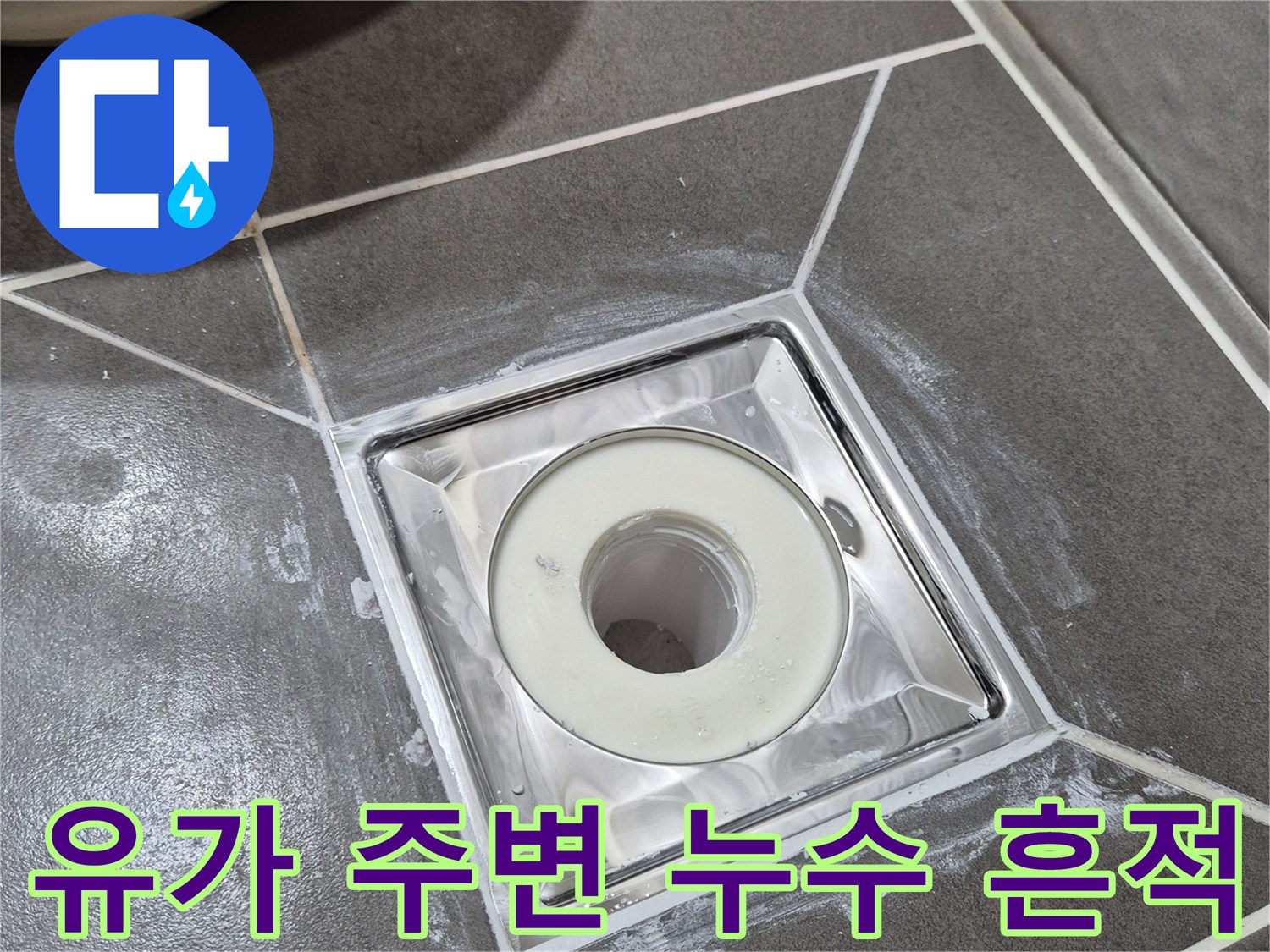 배수구-유가-주변의-틈새와-오염상태