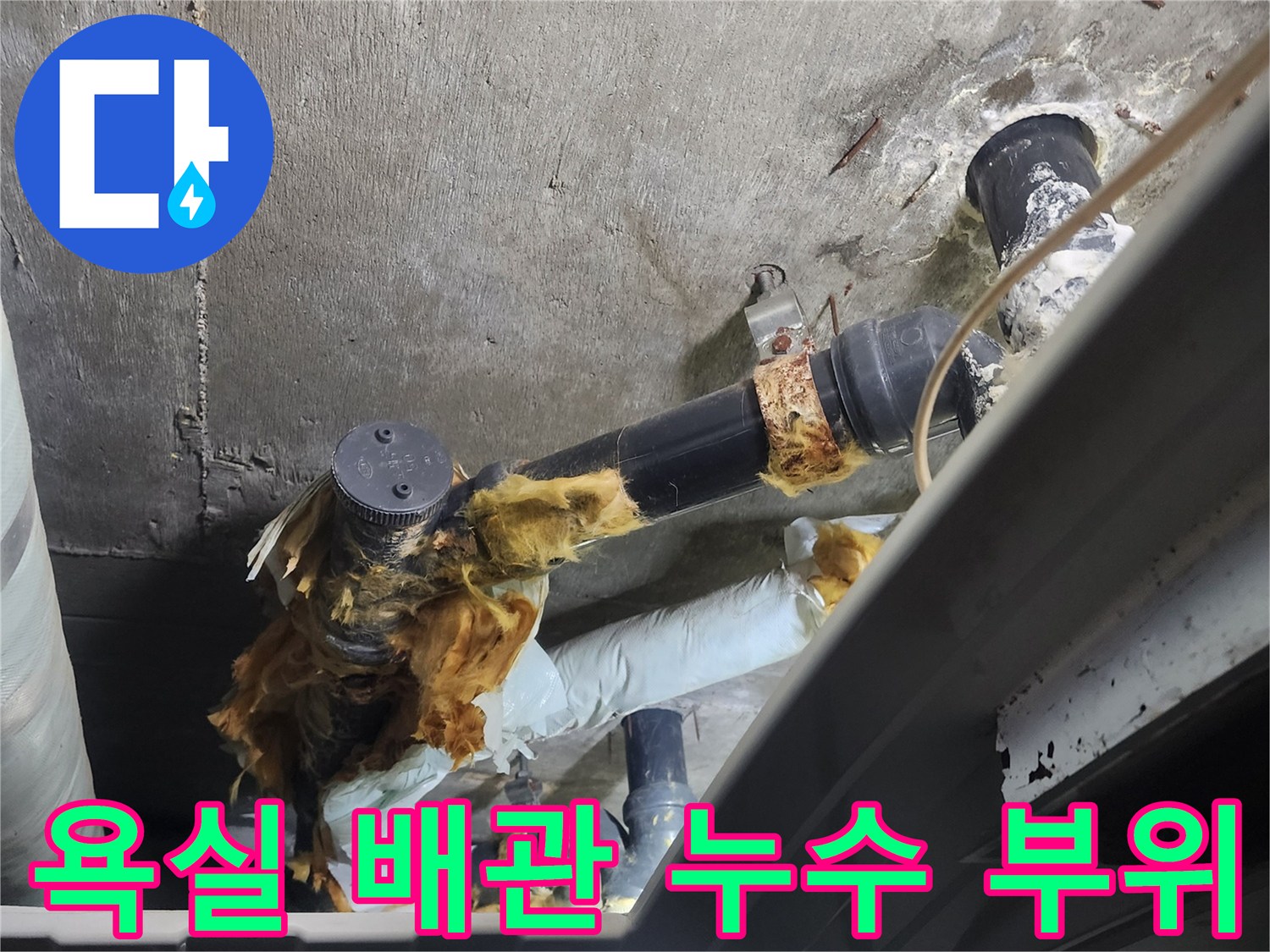 덕양구-욕실-하수-배관-누수-지점-확인