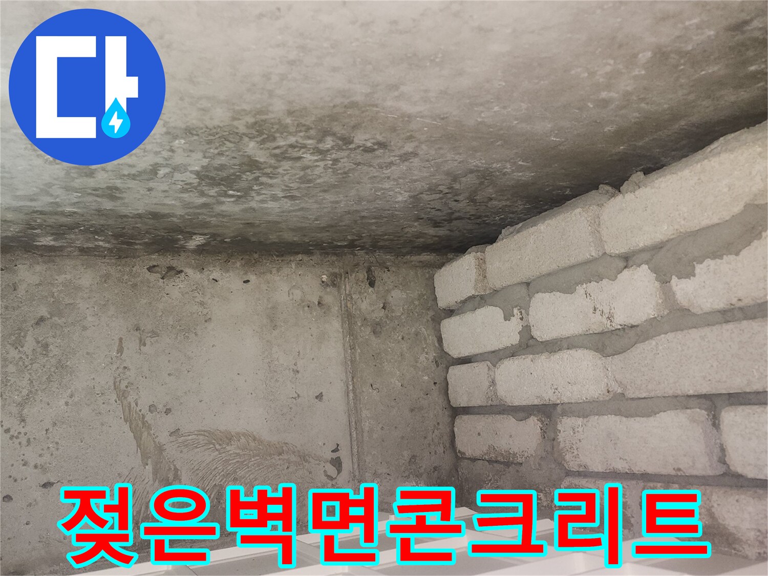 안양-아파트-화장실-벽체-습기-및-변색-사진