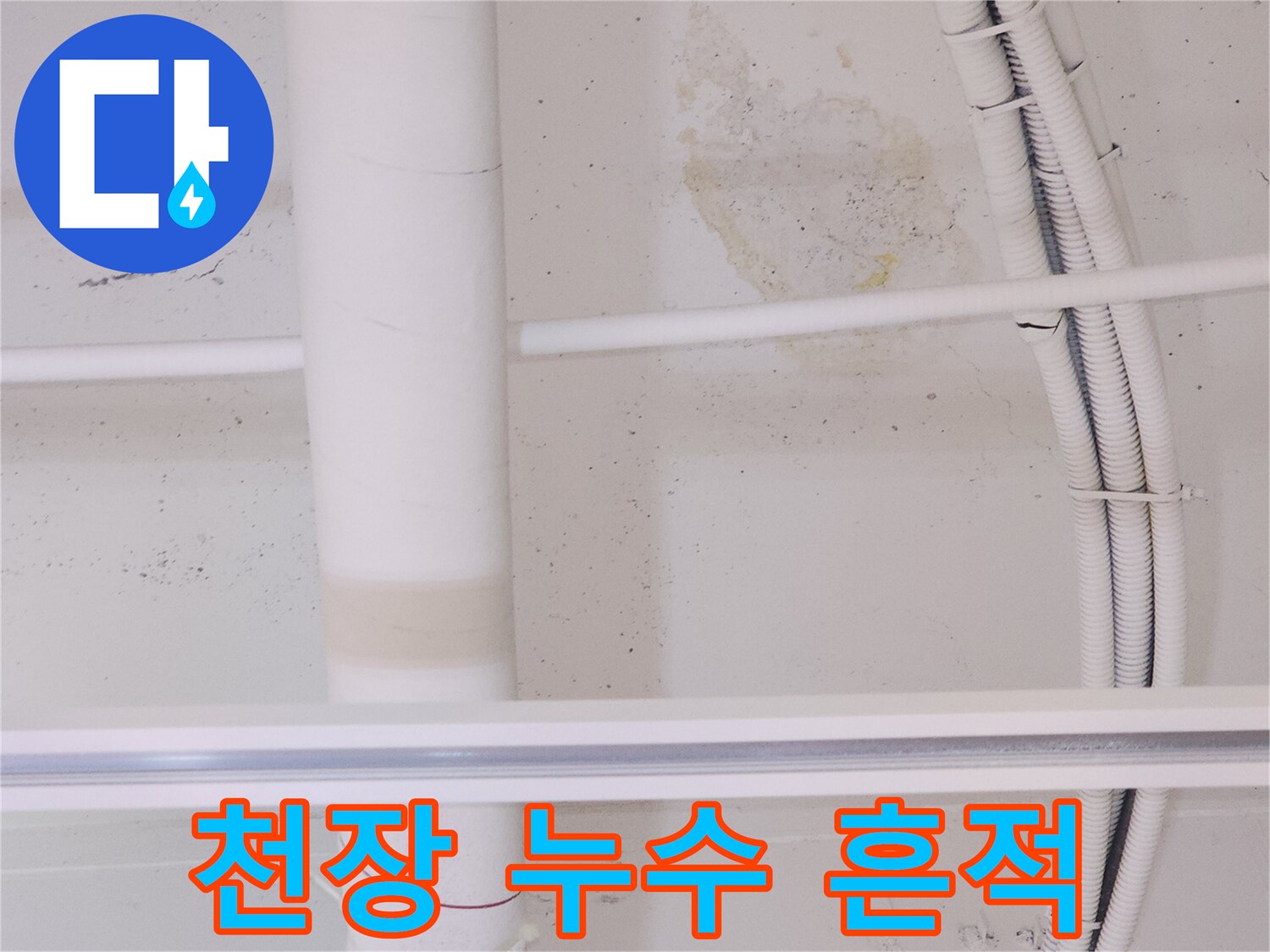덕양구-상가-천장-누수-얼룩-현장
