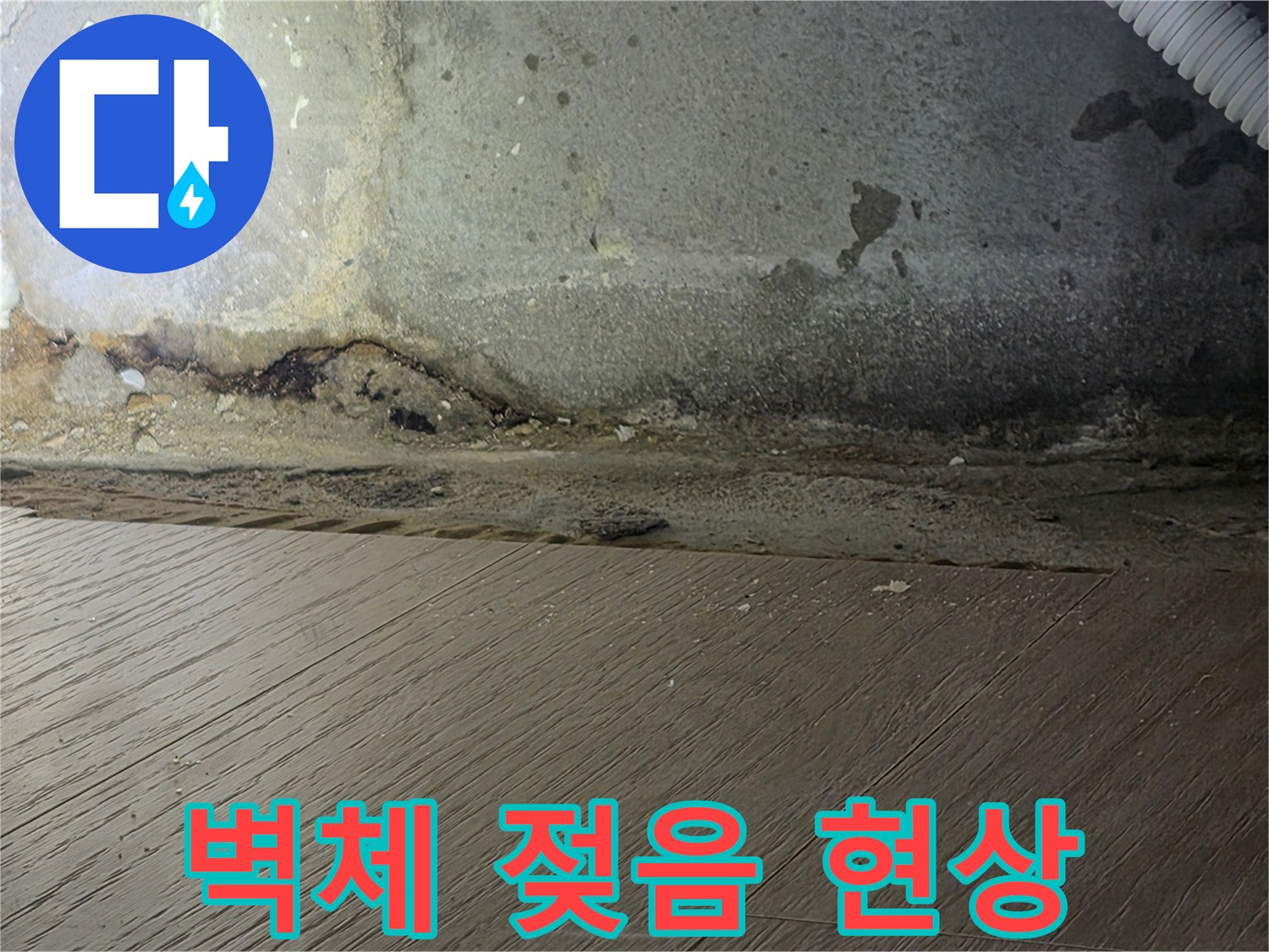 벽면-하단부-습기-및-오염-상태-기록