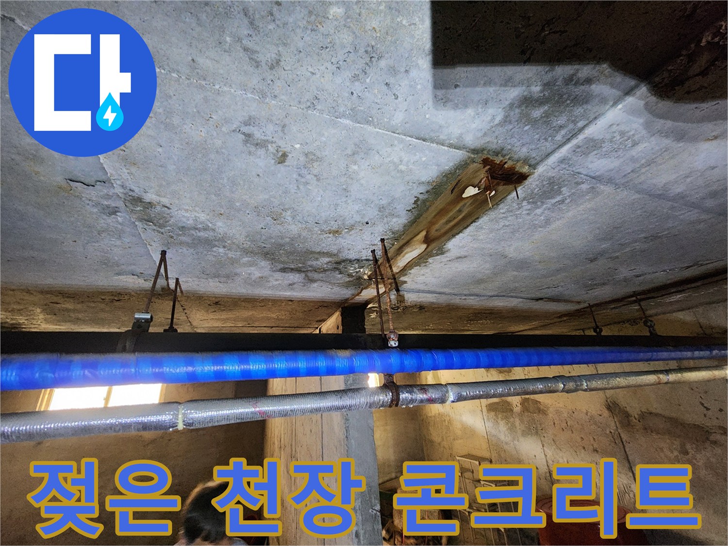 연천-전곡-빌라-천장-누수-피해-상태