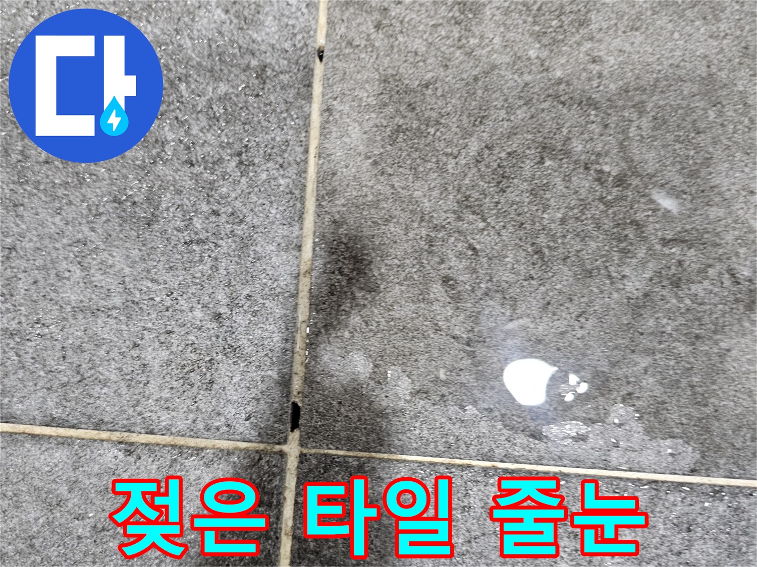 물기가-스며든-화장실-바닥-줄눈